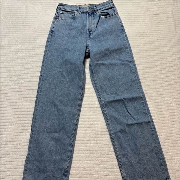 Everlane Denim - Everlane Women's High Rise Jeans - Blue